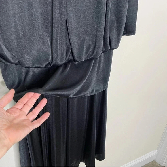 Crown Vintage Rothschild Draped. Structure Dress Beaded whimsygoth steampunk - Picture 7 of 11